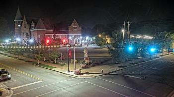 Weather camera view of City of Connersville.