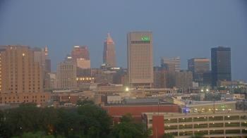 Weather camera view of WEWS-TV.